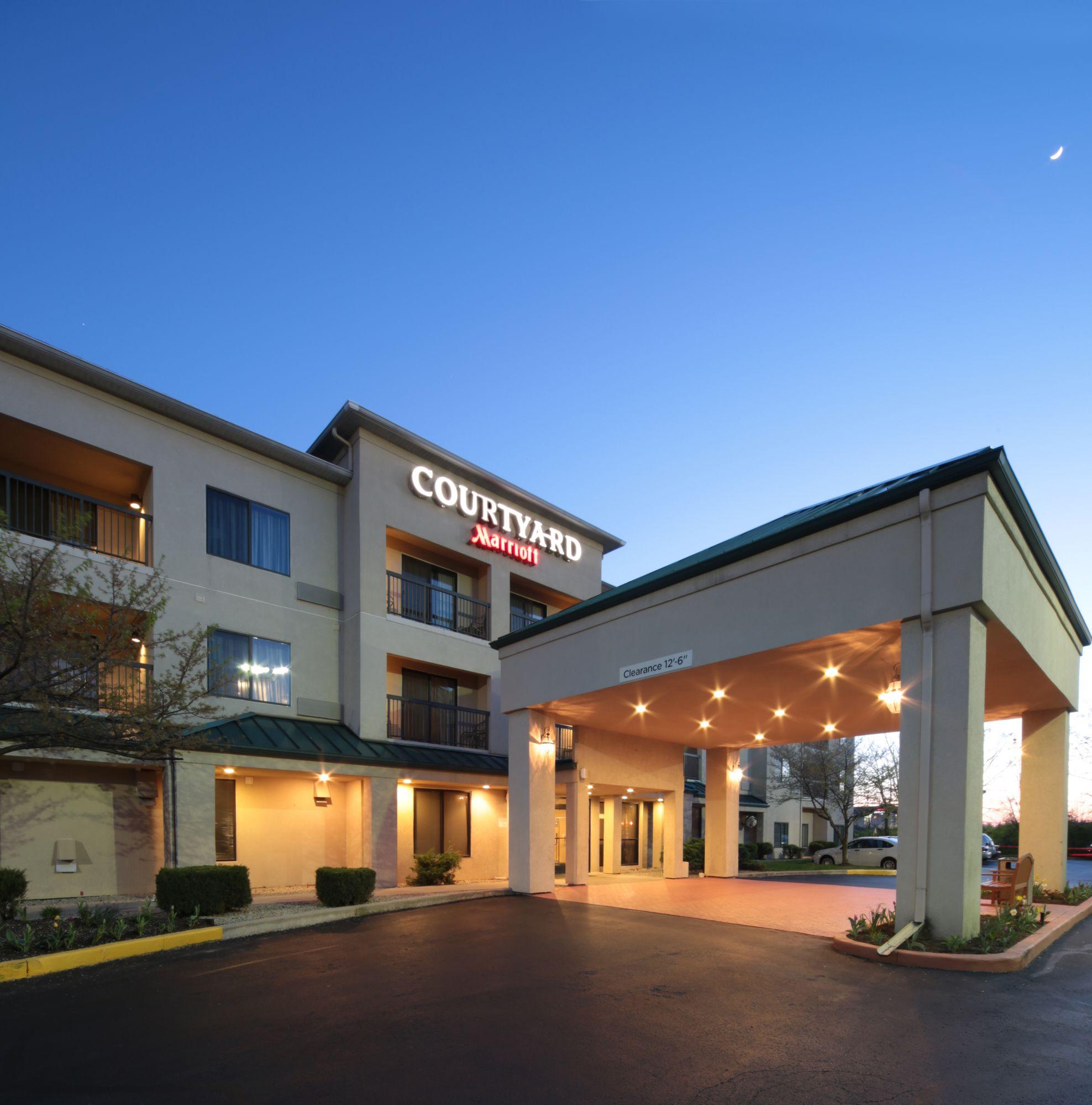 Hotel Courtyard By Marriott Dayton North Exterior foto