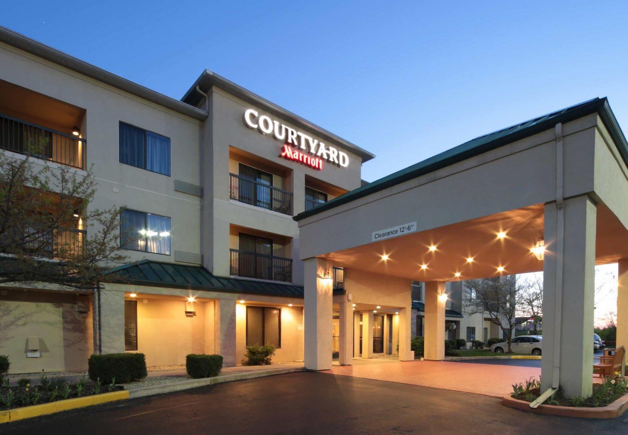 Hotel Courtyard By Marriott Dayton North Exterior foto